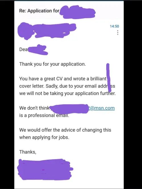 The Dumbest Job Rejection Emails Ever Sent