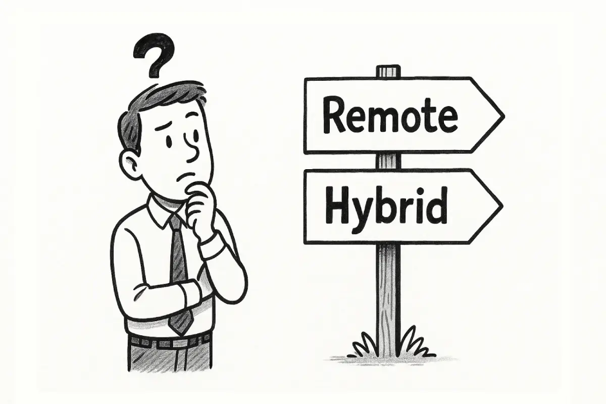 Why So Many “Remote Jobs” Are Actually Hybrid (And Why That’s a Problem)