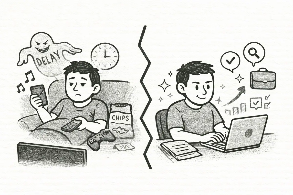 How to Beat Procrastination When Job Searching