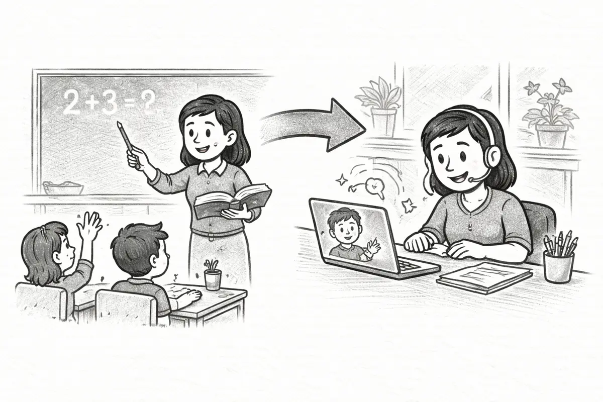 Image of: From Teacher to Remote Tutor: The Shift in Education Jobs