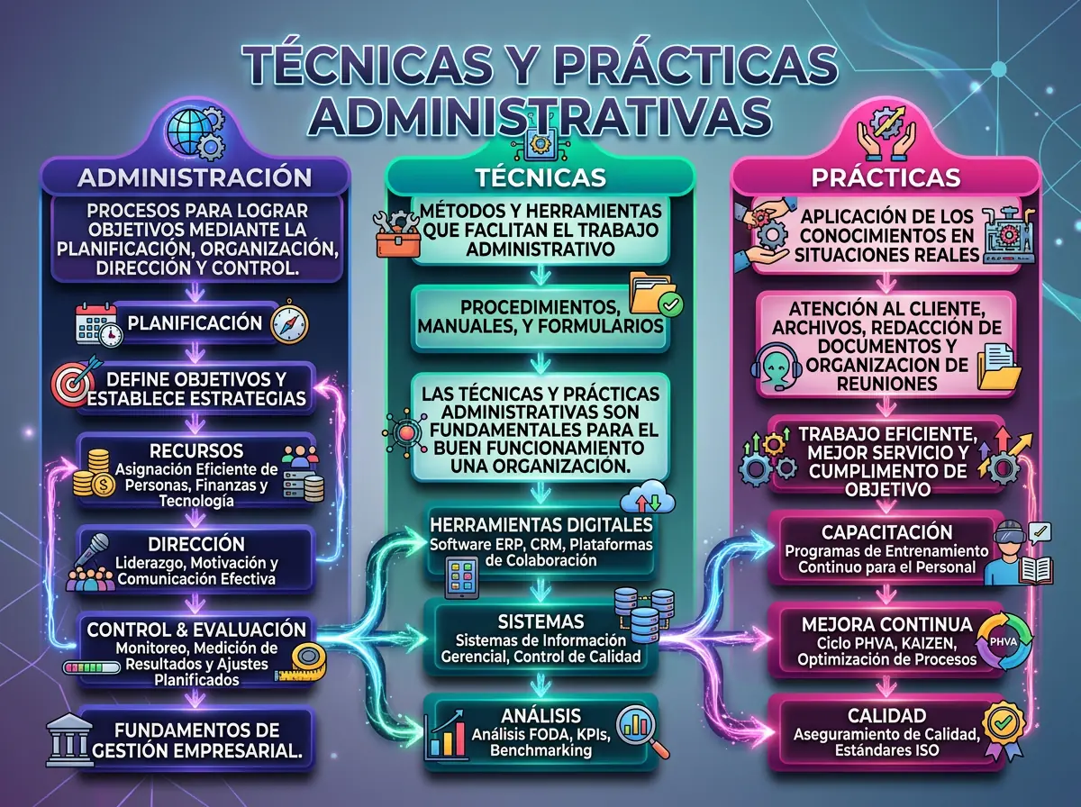 Técnicas y practicas administrativas