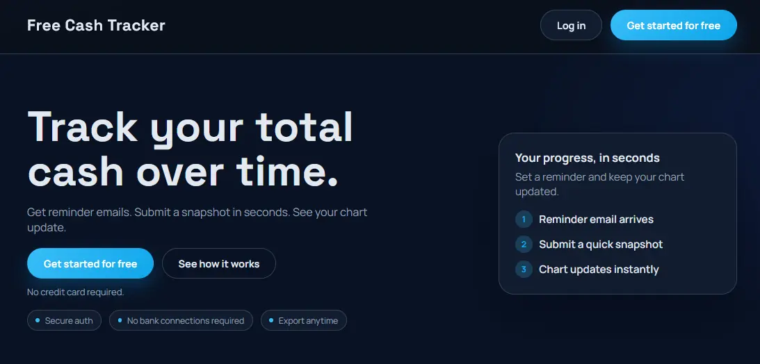 FreeCashTracker.com