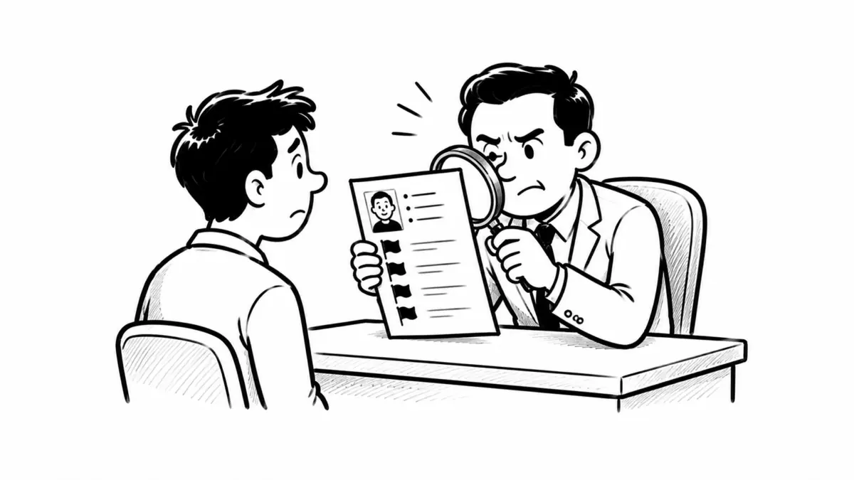 The Biggest Résumé Red Flags Recruiters Notice First