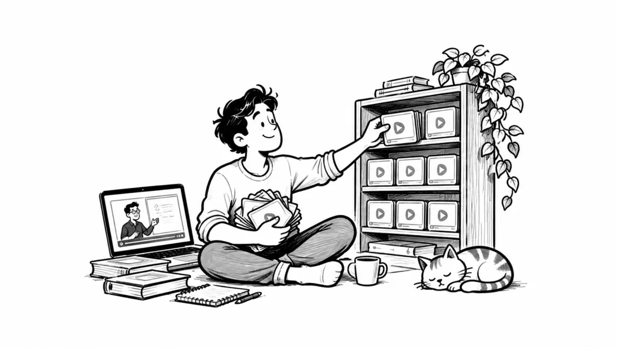 Build an Offline Learning Library to Upskill Faster