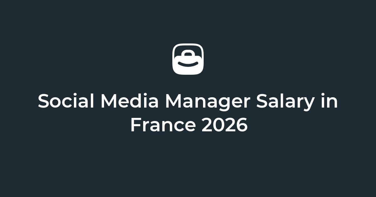 Social Media Manager Salary in France | Remote Salary Guide – Jobicy